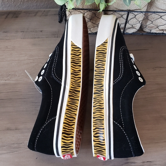 Vans Era 95 Cheetah Print Sole Trainers Sneaker Anaheim NEW - Picture 8 of 10